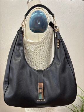 Guess Brooke Hobo Bag top zipper large